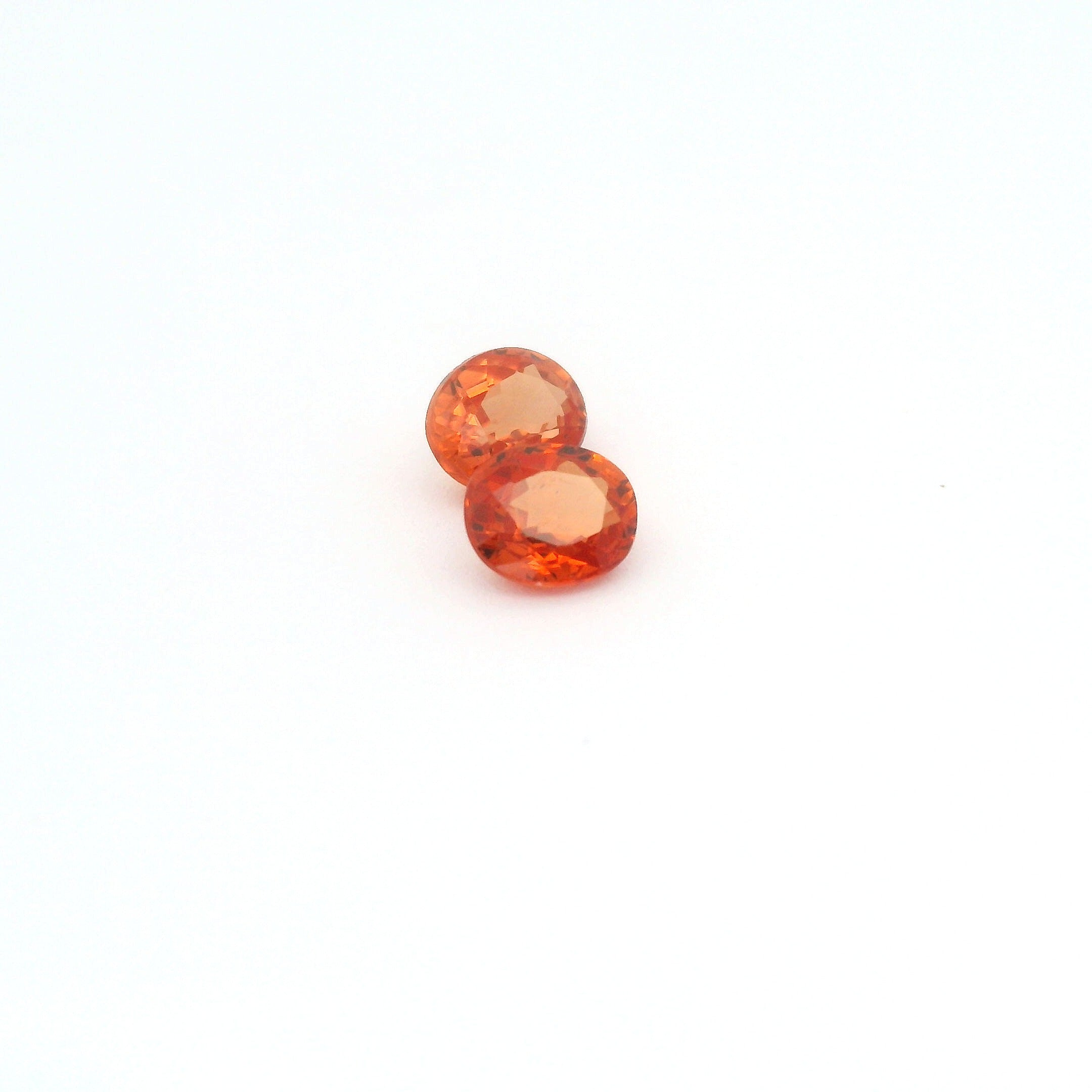 0.875ct Rare Sri Lankan Padparadscha Sapphire Pair