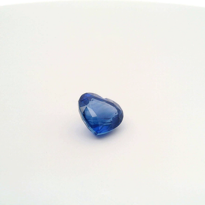 6.39ct Natural Royal Blue Sapphire – Heart Shape – LGL Certified Ceylon Beauty
