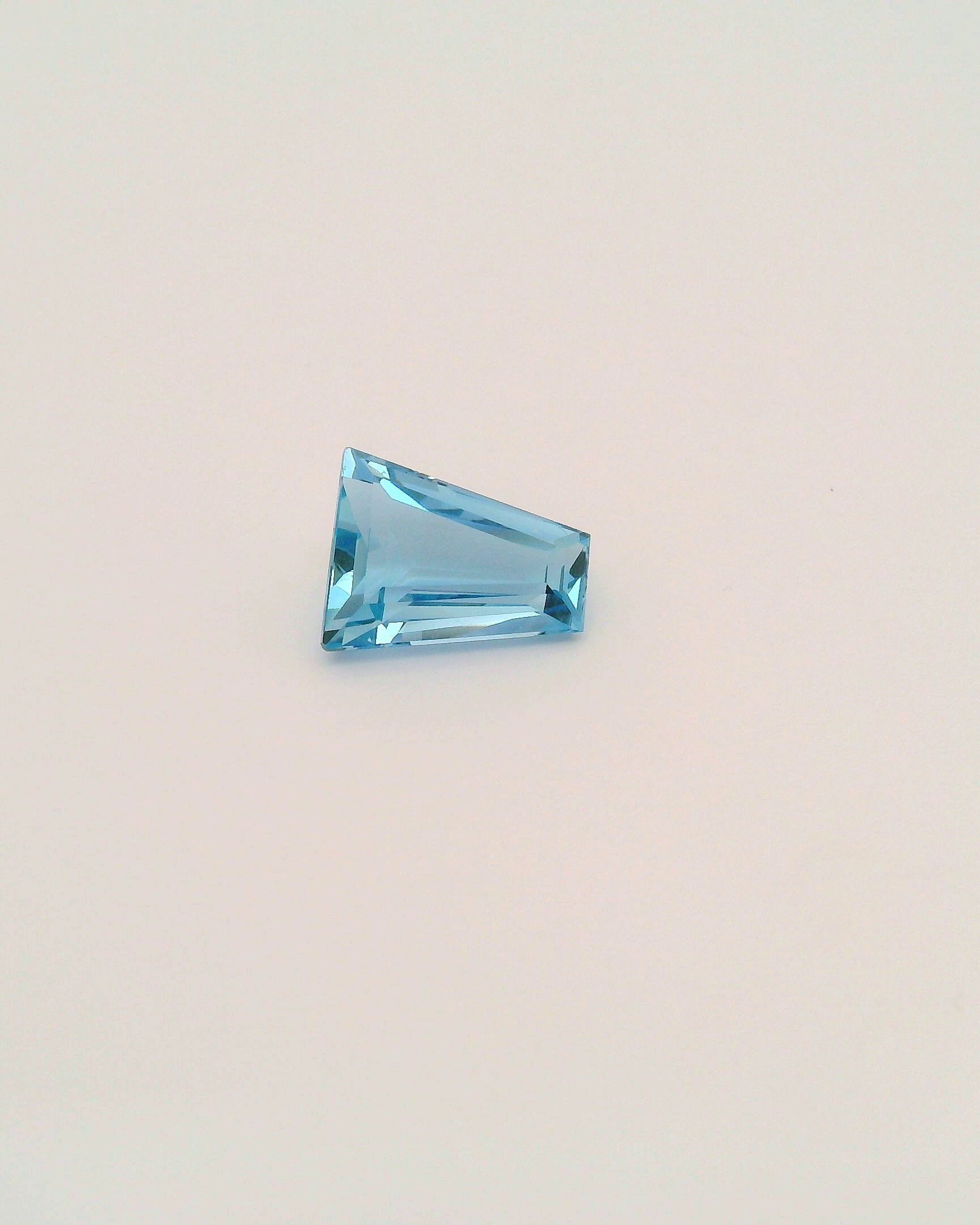 2.27ct Santa Maria Africana Aquamarine step cut
