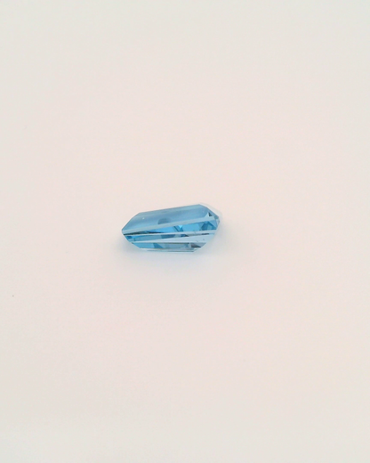 2.27ct Santa Maria Africana Aquamarine step cut