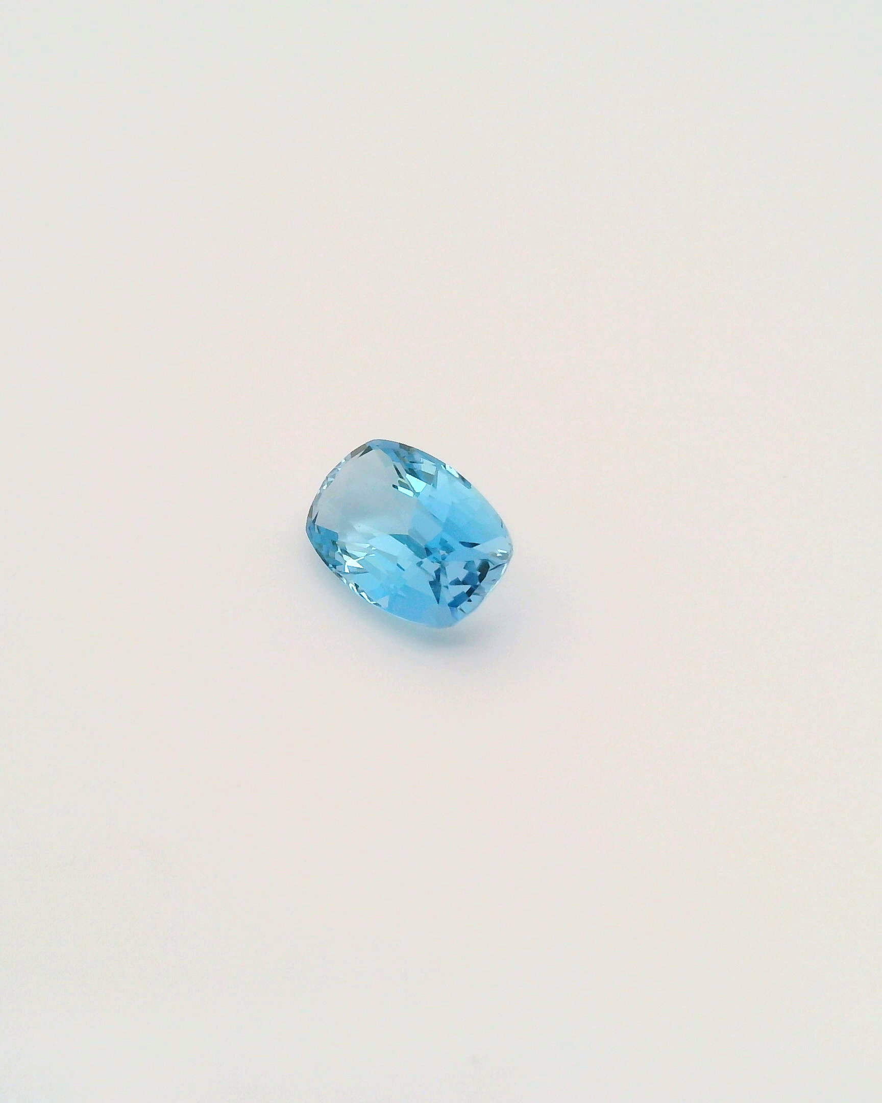 2.17ct Santa Maria Africana Aquamarine Cusion cut