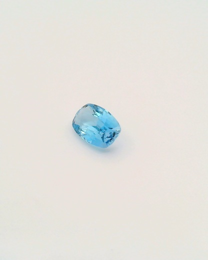 2.17ct Santa Maria Africana Aquamarine Cusion cut