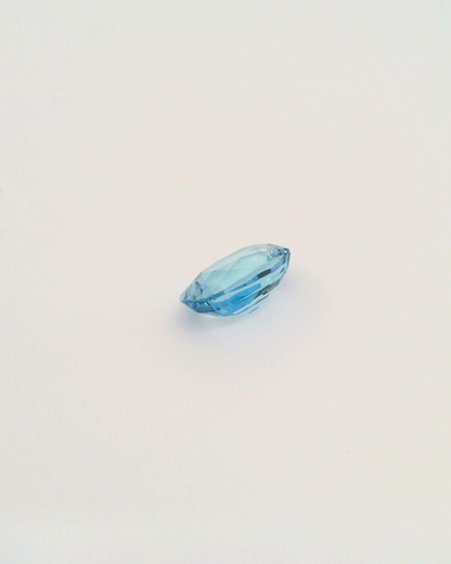 2.17ct Santa Maria Africana Aquamarine Cusion cut