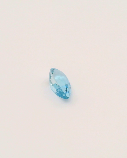 0.75ct Santa Maria Africa Aquamarine Tear Drop