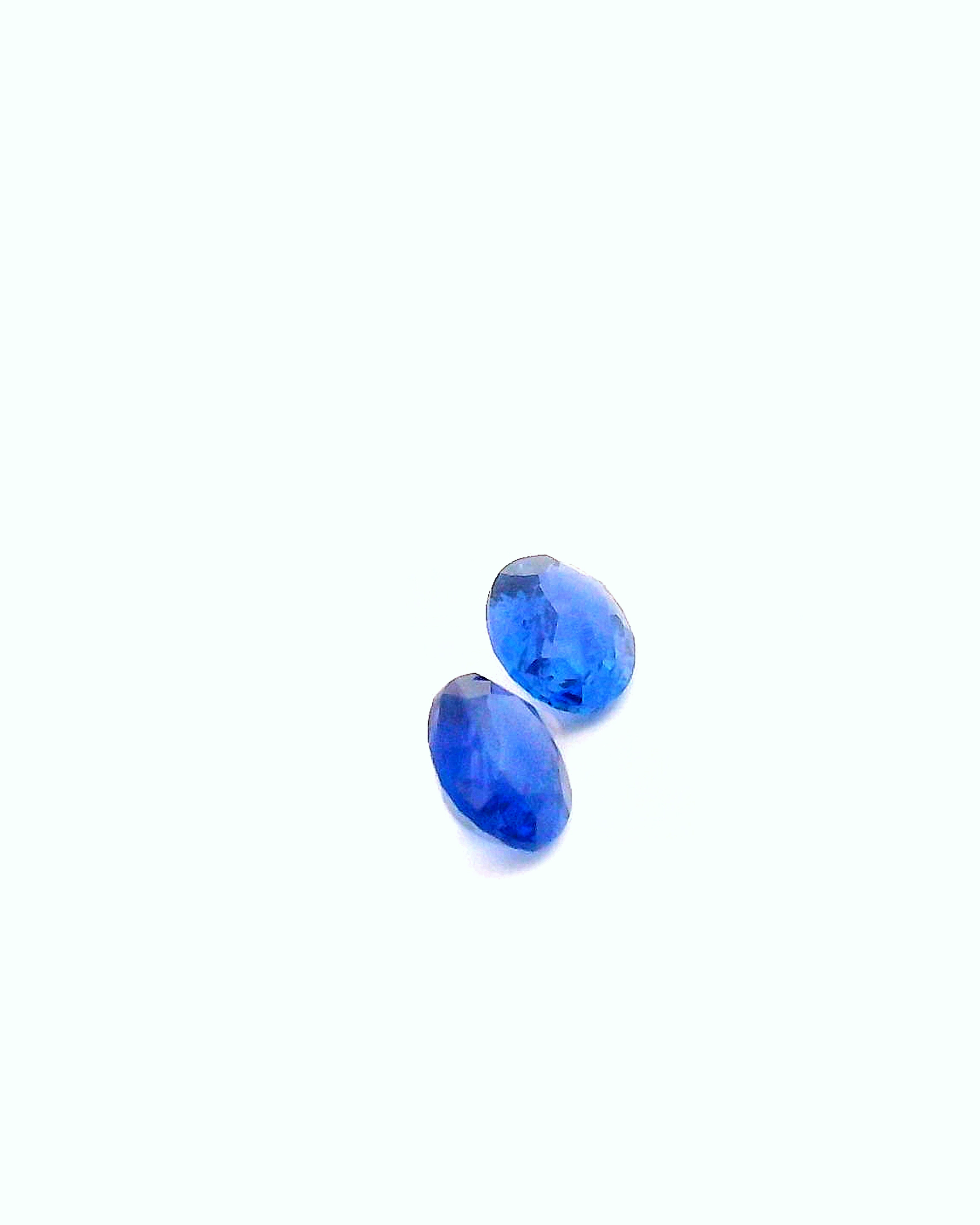 1.185t Vivid Cornflower Blue Sapphire Pair