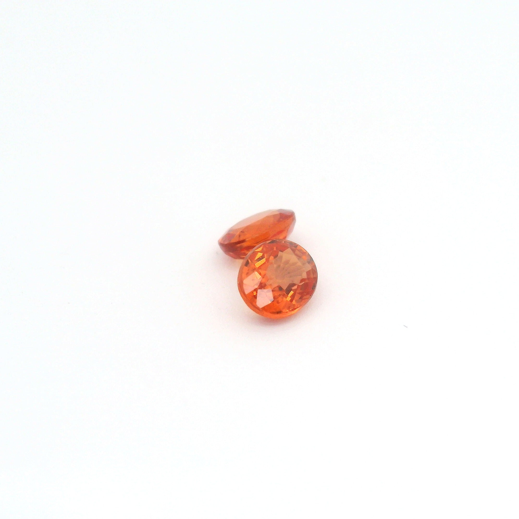 0.875ct Rare Sri Lankan Padparadscha Sapphire Pair