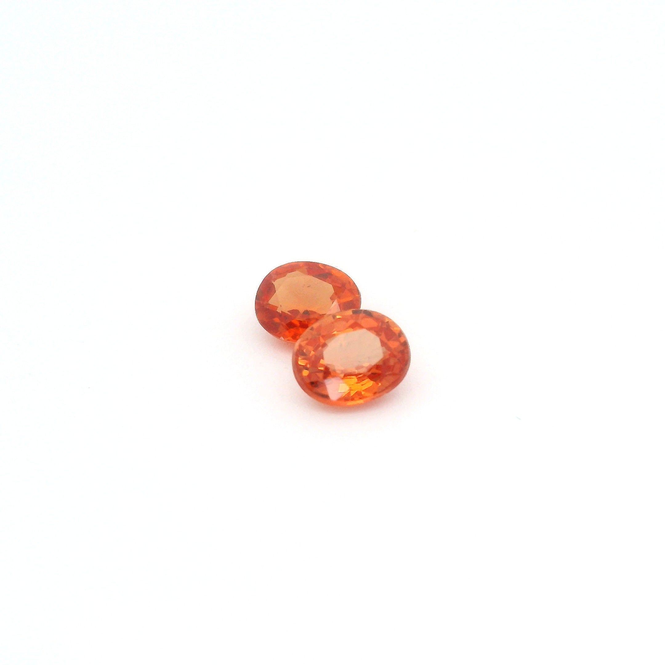 0.875ct Rare Sri Lankan Padparadscha Sapphire Pair