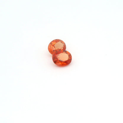 0.875ct Rare Sri Lankan Padparadscha Sapphire Pair