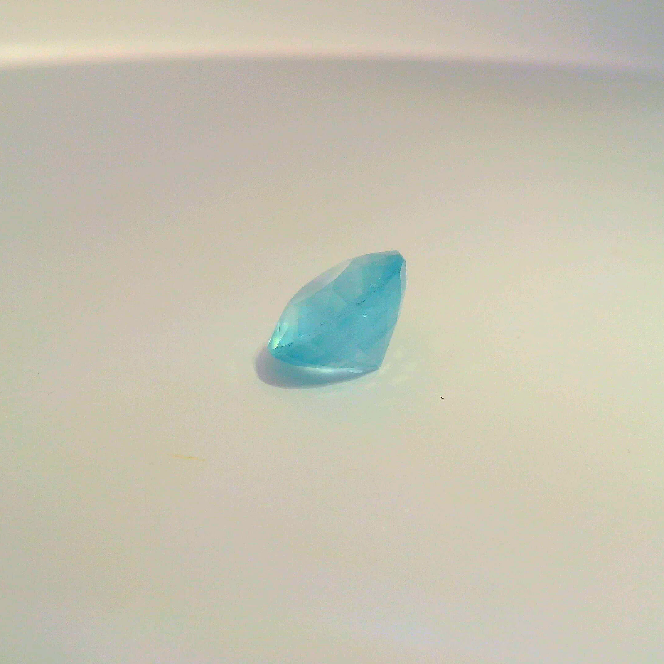 3.93 ct Smoky Aquamarine Round