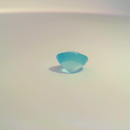 3.93 ct Smoky Aquamarine Round