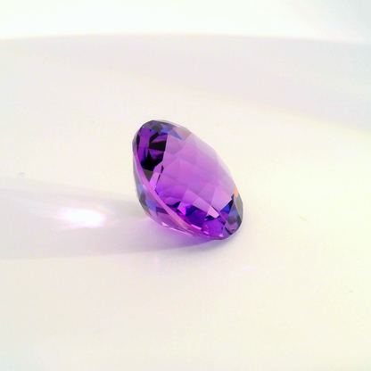 16.00 Ct Natural Ceylon Amethyst – February Birthstone | Round Brilliant