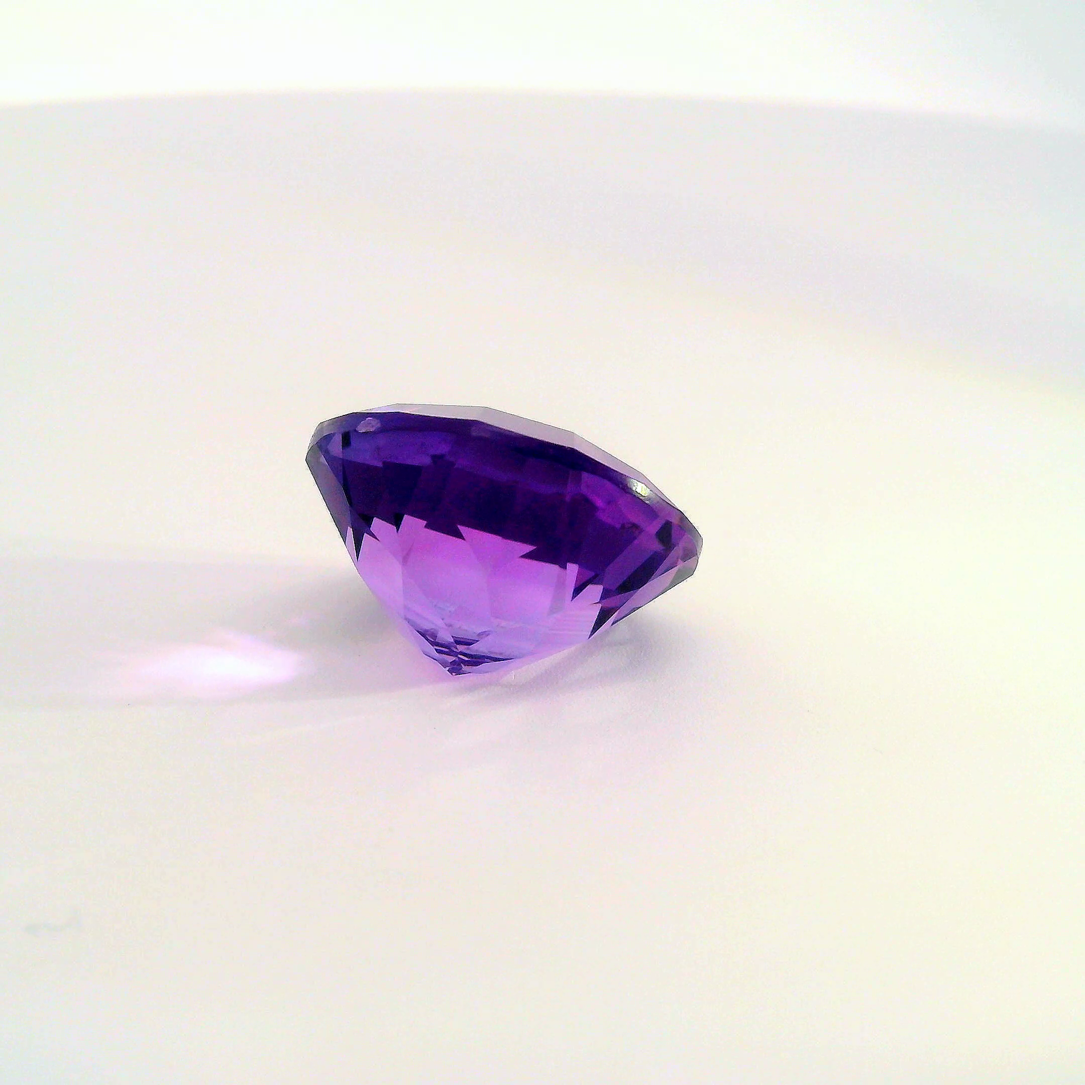 16.00 Ct Natural Ceylon Amethyst – February Birthstone | Round Brilliant