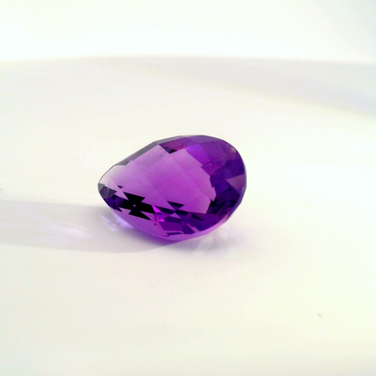 13.46 ct Natural Ceylon Amethyst – February Birthstone | Pear Shape