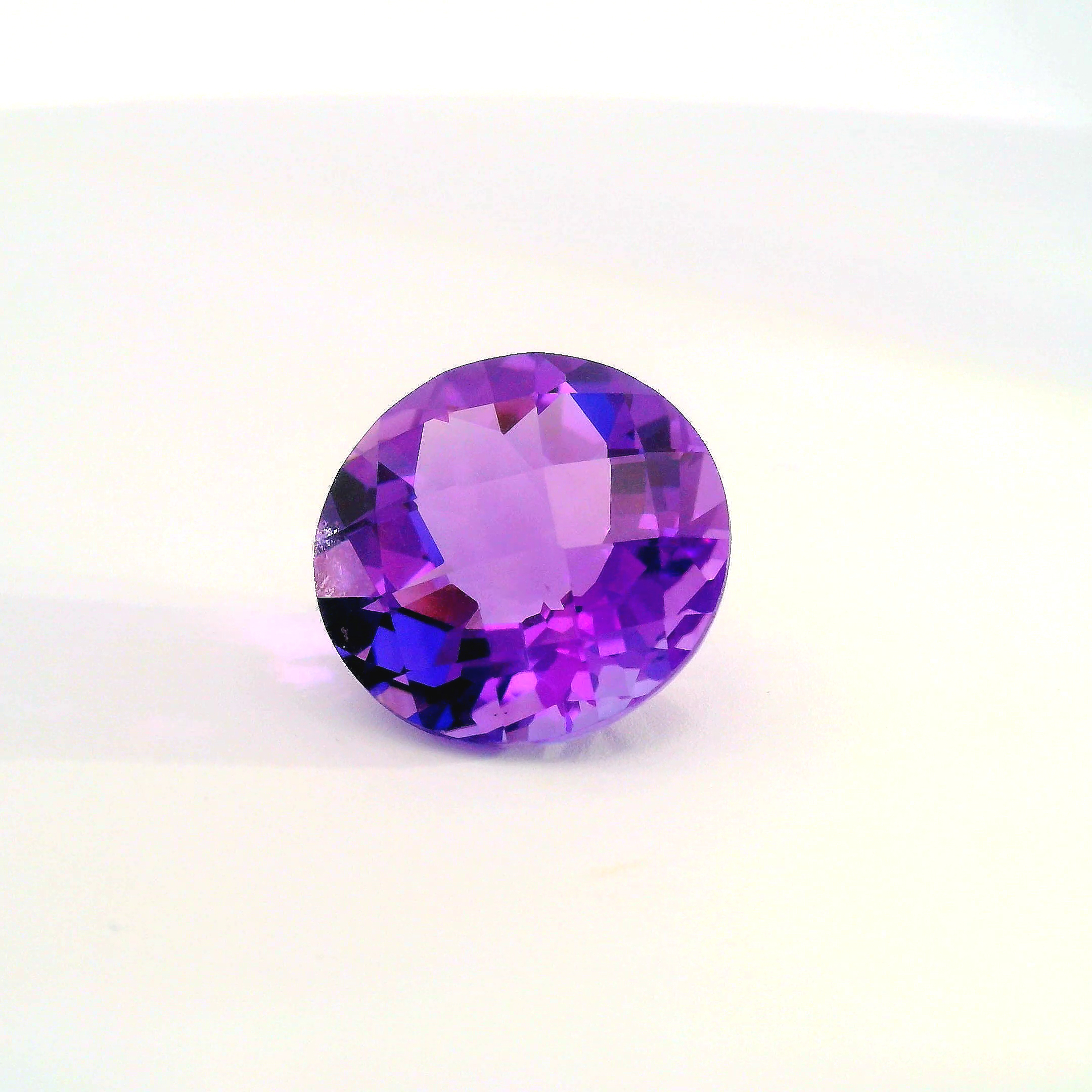 16.00 Ct Natural Ceylon Amethyst – February Birthstone | Round Brilliant