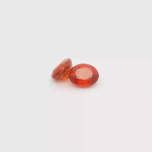 0.635ct Rare Sri Lankan Padparadscha Sapphire Pair