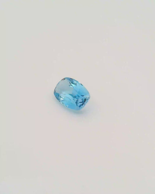 2.17ct Santa Maria Africana Aquamarine Cusion cut