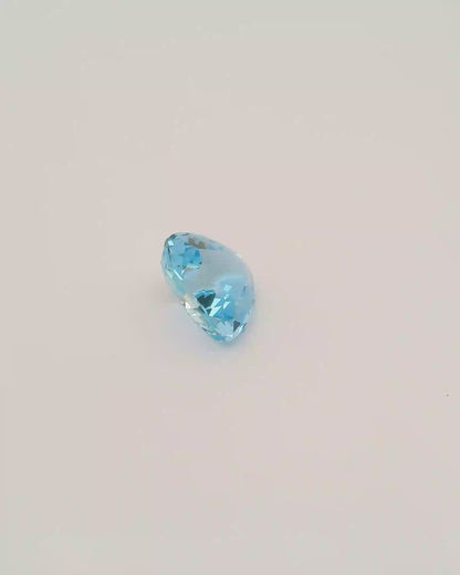 2.72ct Trilliant Cut Santa Maria Colour Aquamarine