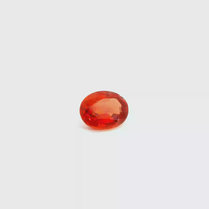 0.445ct Padparascha Sapphire Lotus Orange