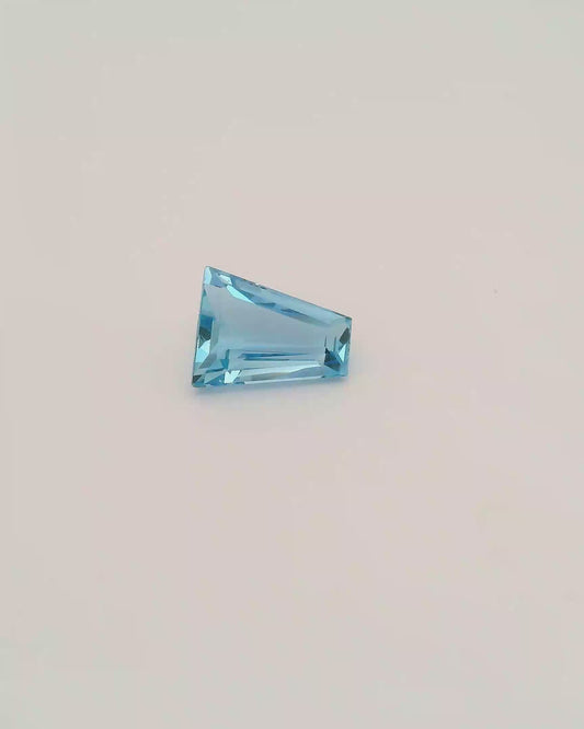 2.27ct Santa Maria Africana Aquamarine step cut