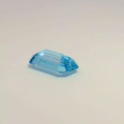 0.88ct Santa Maria Africana Aquamarine – Natural African Gemstone Emerald cut