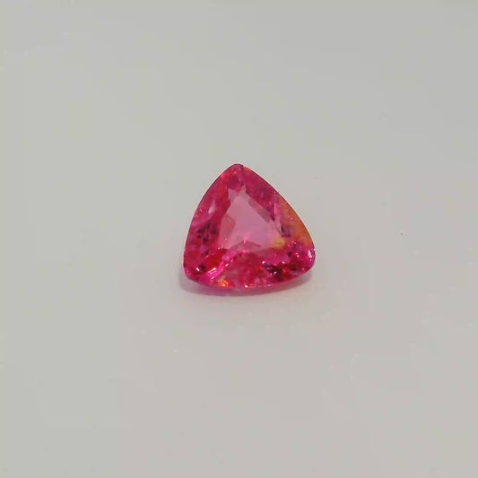 1.505 ct Trilliant Mahenge Spinel — Neon Hot Pink, Tanzania — Untreated
