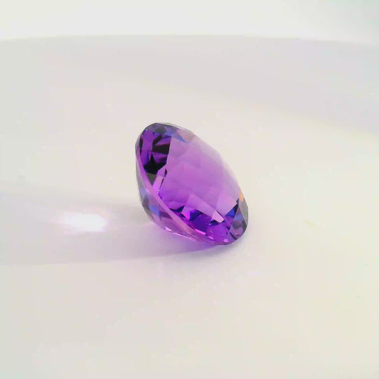 16.00 Ct Natural Ceylon Amethyst – February Birthstone | Round Brilliant